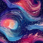 StellarCosmos Pattern 5 Minky Fabric