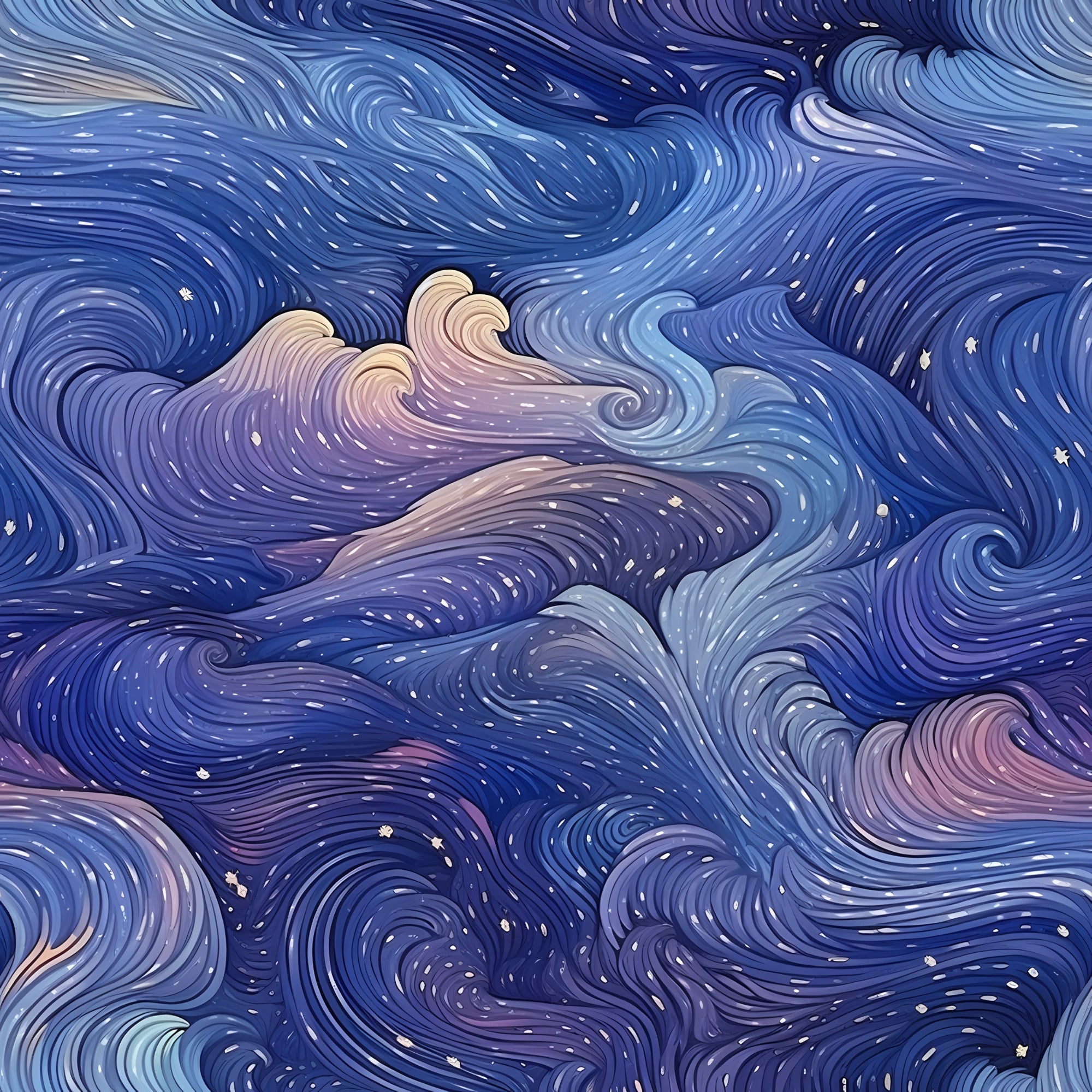 StellarCosmos Pattern 6 Minky Fabric