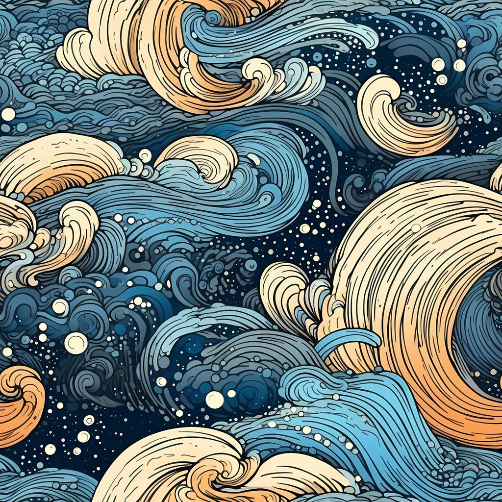 StellarCosmos Pattern 8 Minky Fabric