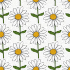 Summer Floral Pattern 23 Minky Fabric