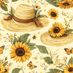 Sunflower Stroll Pattern 11 Minky Fabric