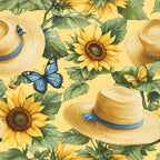Sunflower Stroll Pattern 13 Minky Fabric