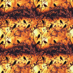 Sunset Bird Pattern 11 Minky Fabric