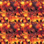 Sunset Bird Pattern 1 Minky Fabric