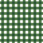 A green and white checkerboard pattern with evenly spaced squares.