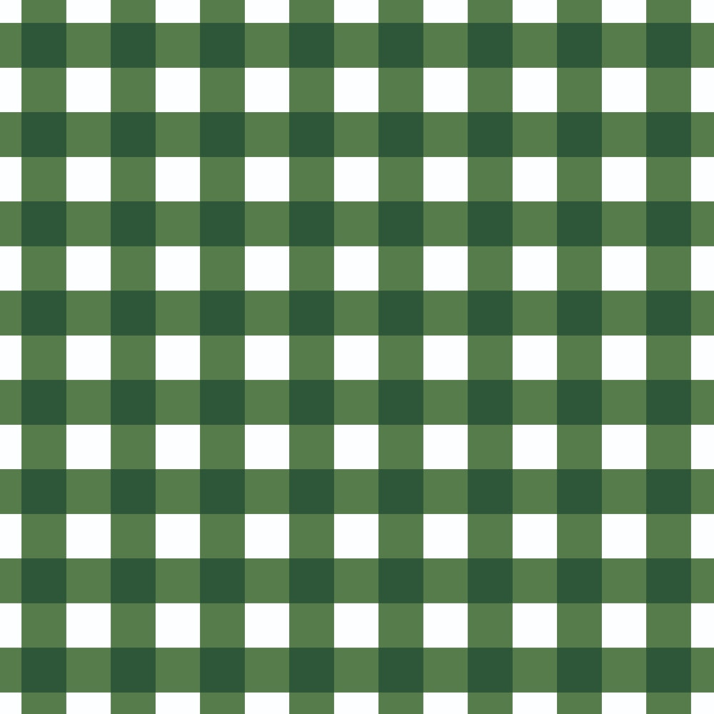 A green and white checkerboard pattern with evenly spaced squares.