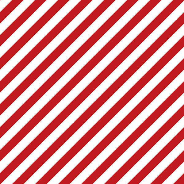 Red and white diagonal stripes forming a repetitive pattern.