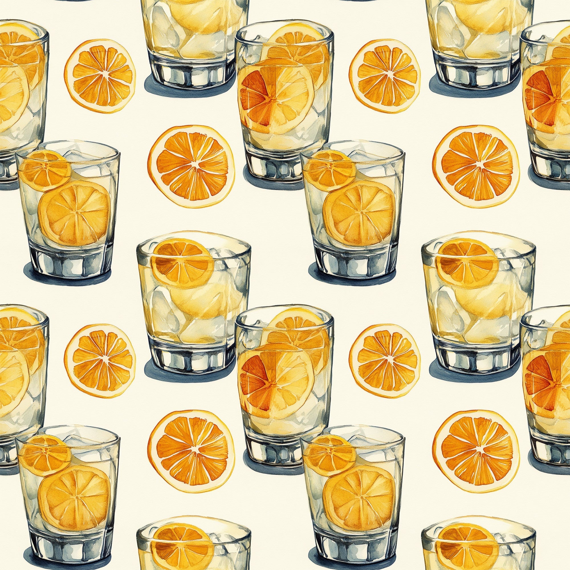 Lemon Drop Soiree Pattern 1 Minky Fabric