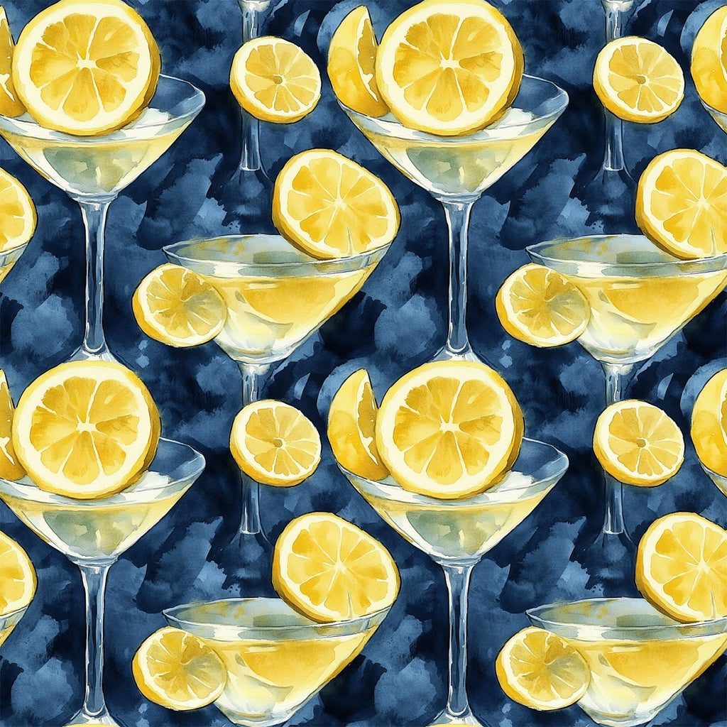 Lemon Drop Soiree Pattern 11 Minky Fabric