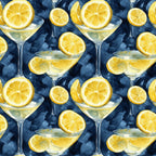 Lemon Drop Soiree Pattern 11 Minky Fabric