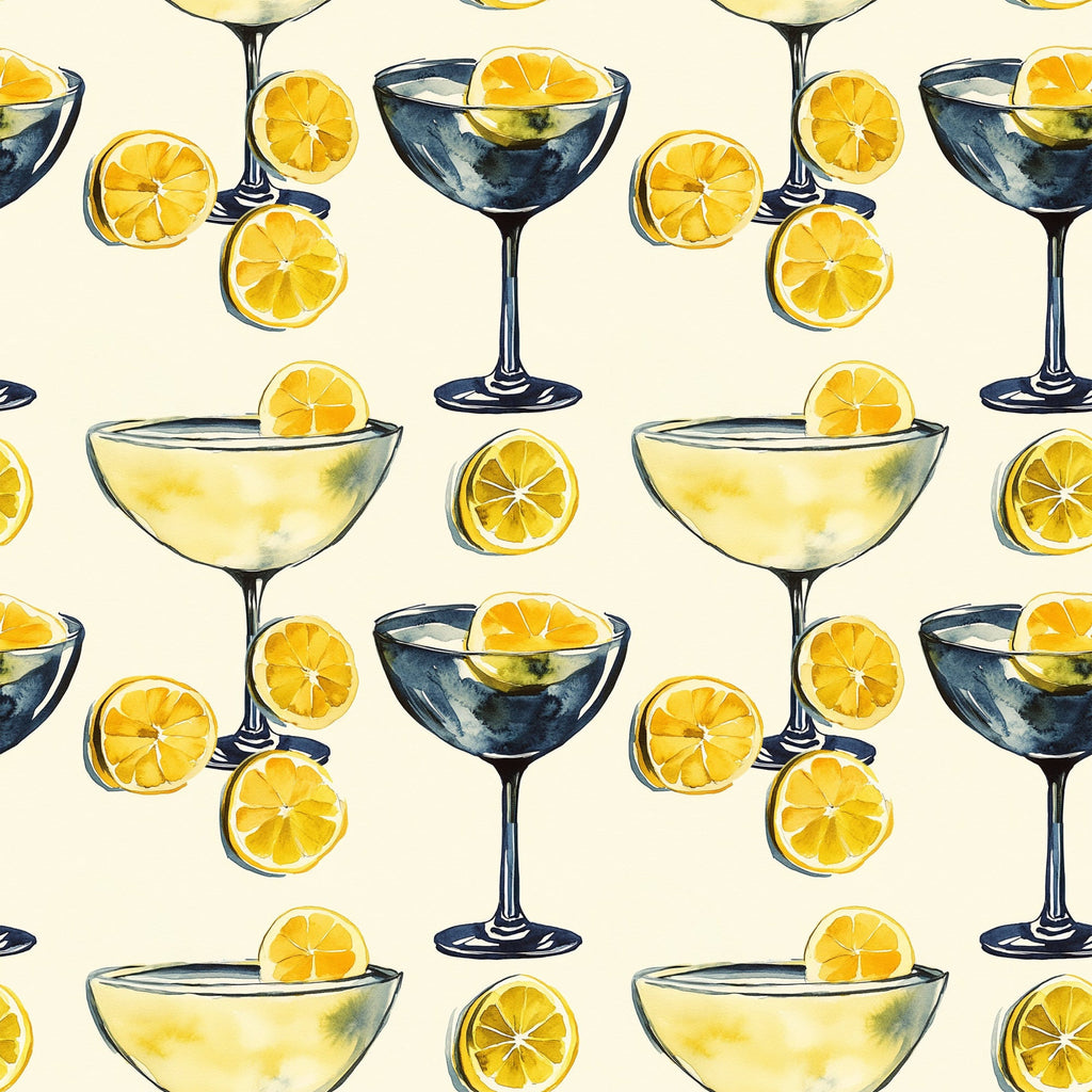 Lemon Drop Soiree Pattern 12 Minky Fabric