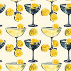 Lemon Drop Soiree Pattern 12 Minky Fabric