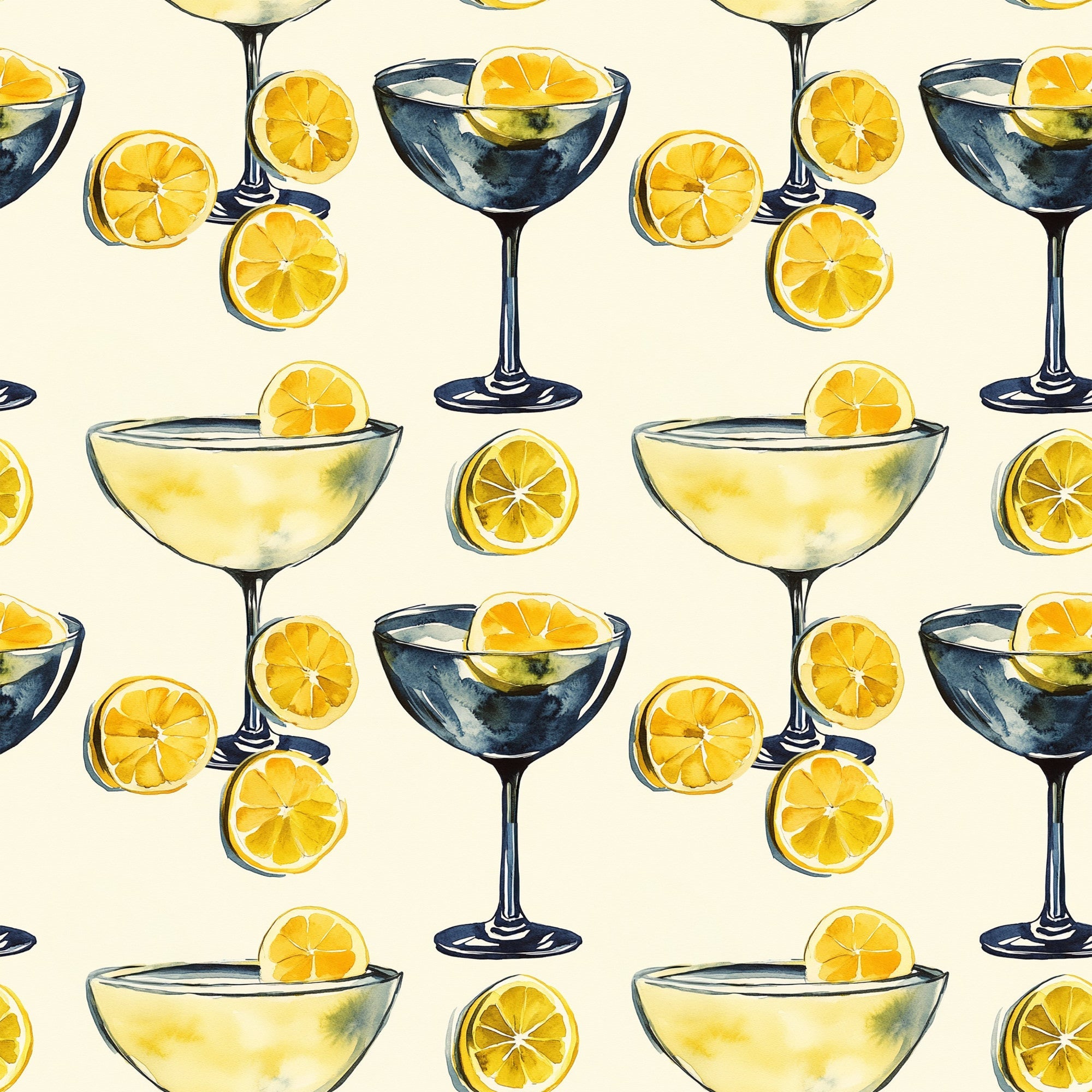 Lemon Drop Soiree Pattern 12 Minky Fabric