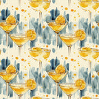 Lemon Drop Soiree Pattern 2 Minky Fabric