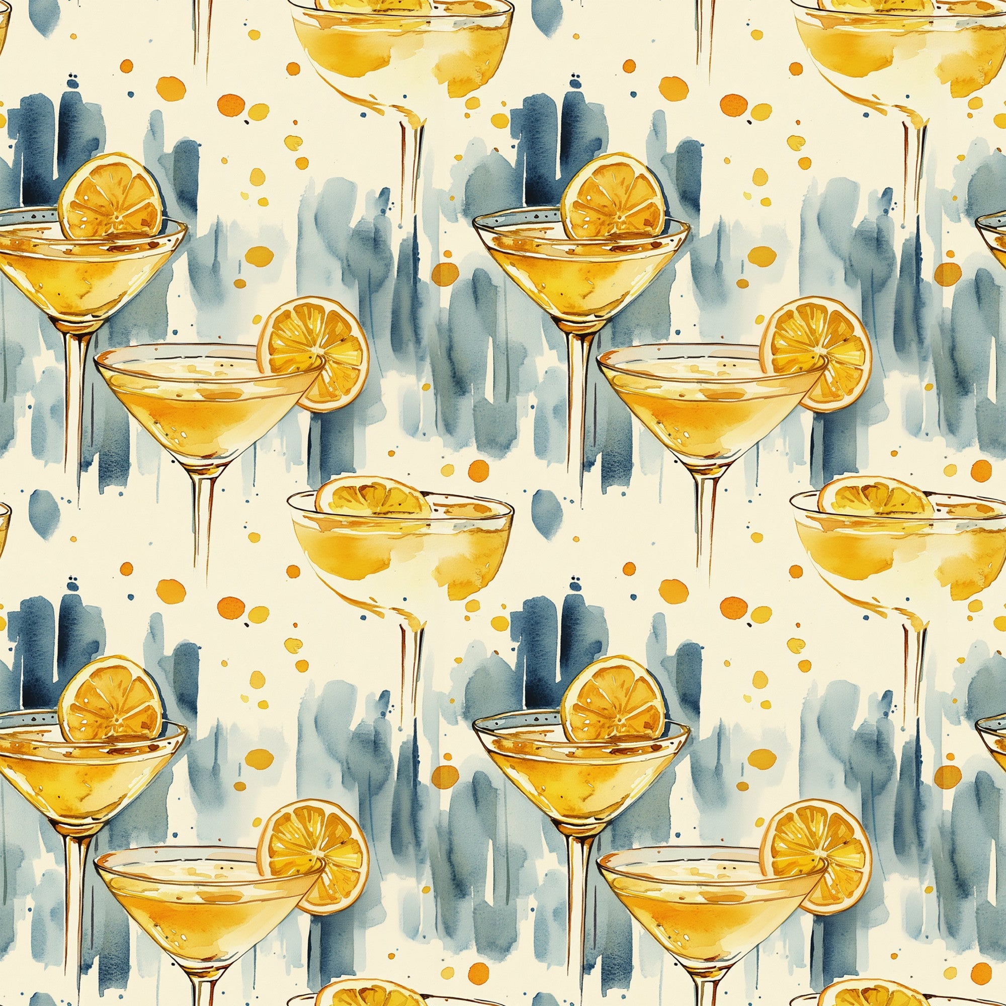 Lemon Drop Soiree Pattern 2 Minky Fabric
