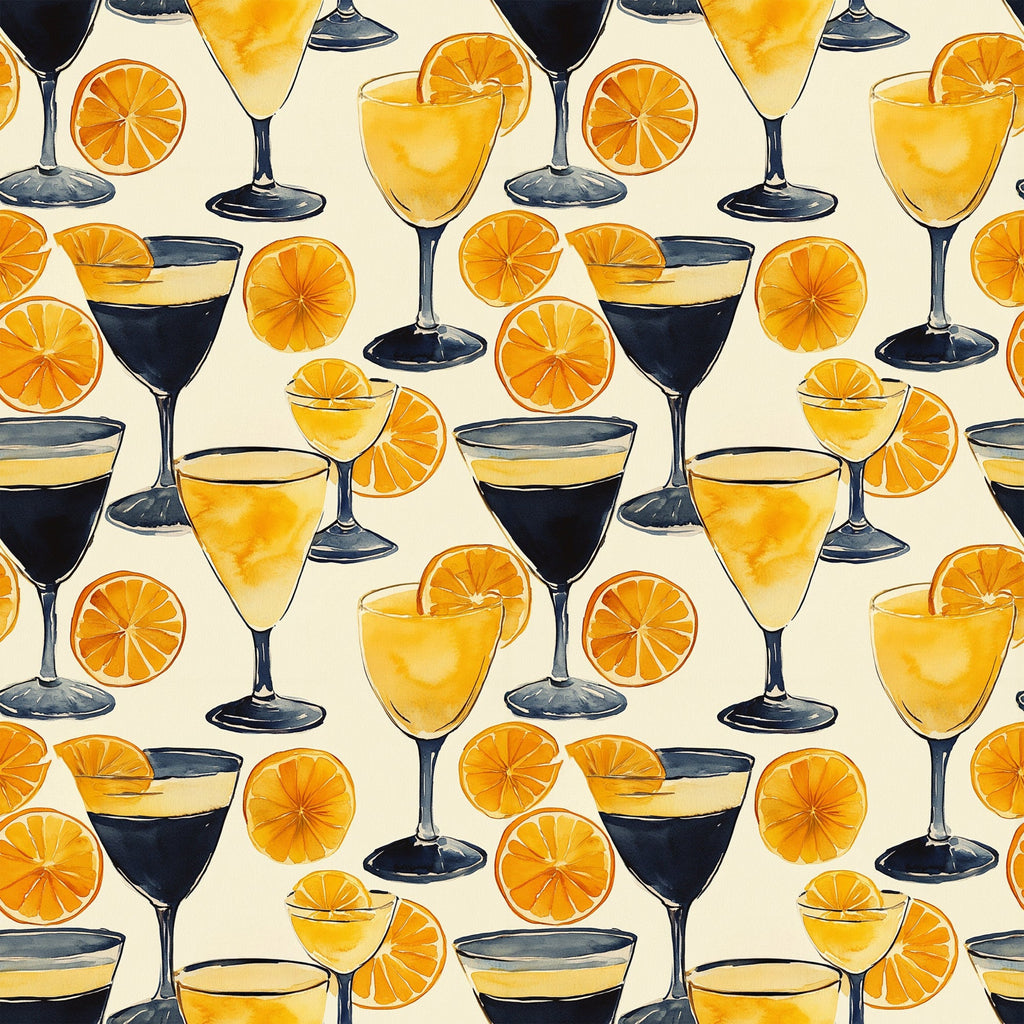 Lemon Drop Soiree Pattern 3 Minky Fabric