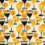 Lemon Drop Soiree Pattern 3 Minky Fabric