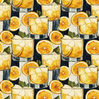 Lemon Drop Soiree Pattern 4 Minky Fabric