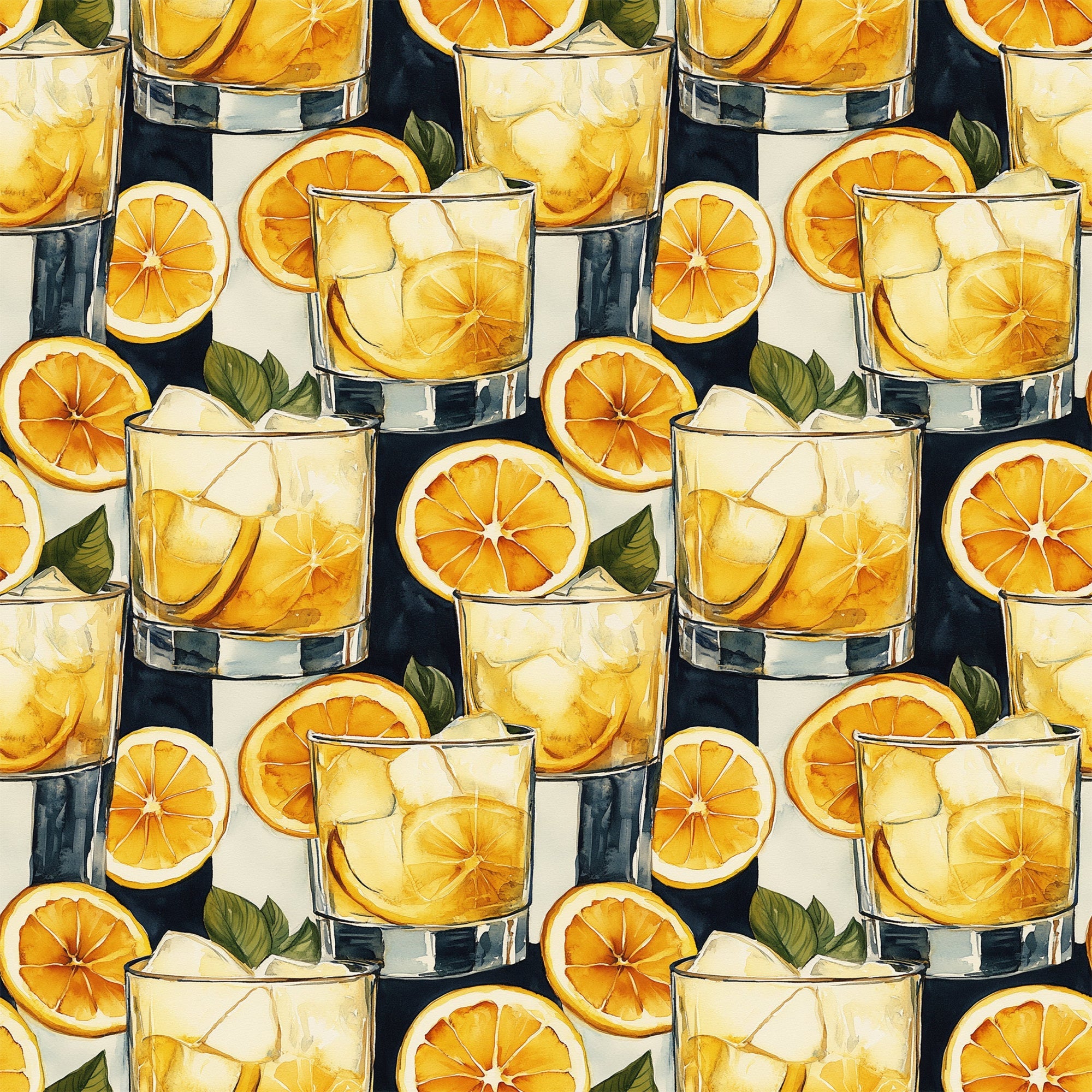 Lemon Drop Soiree Pattern 4 Minky Fabric