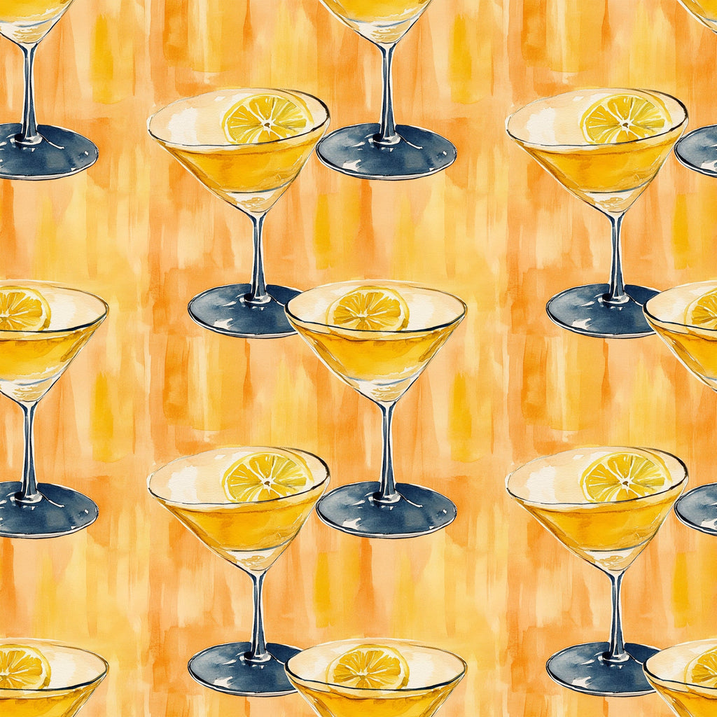 Lemon Drop Soiree Pattern 5 Minky Fabric