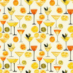 Lemon Drop Soiree Pattern 7 Minky Fabric