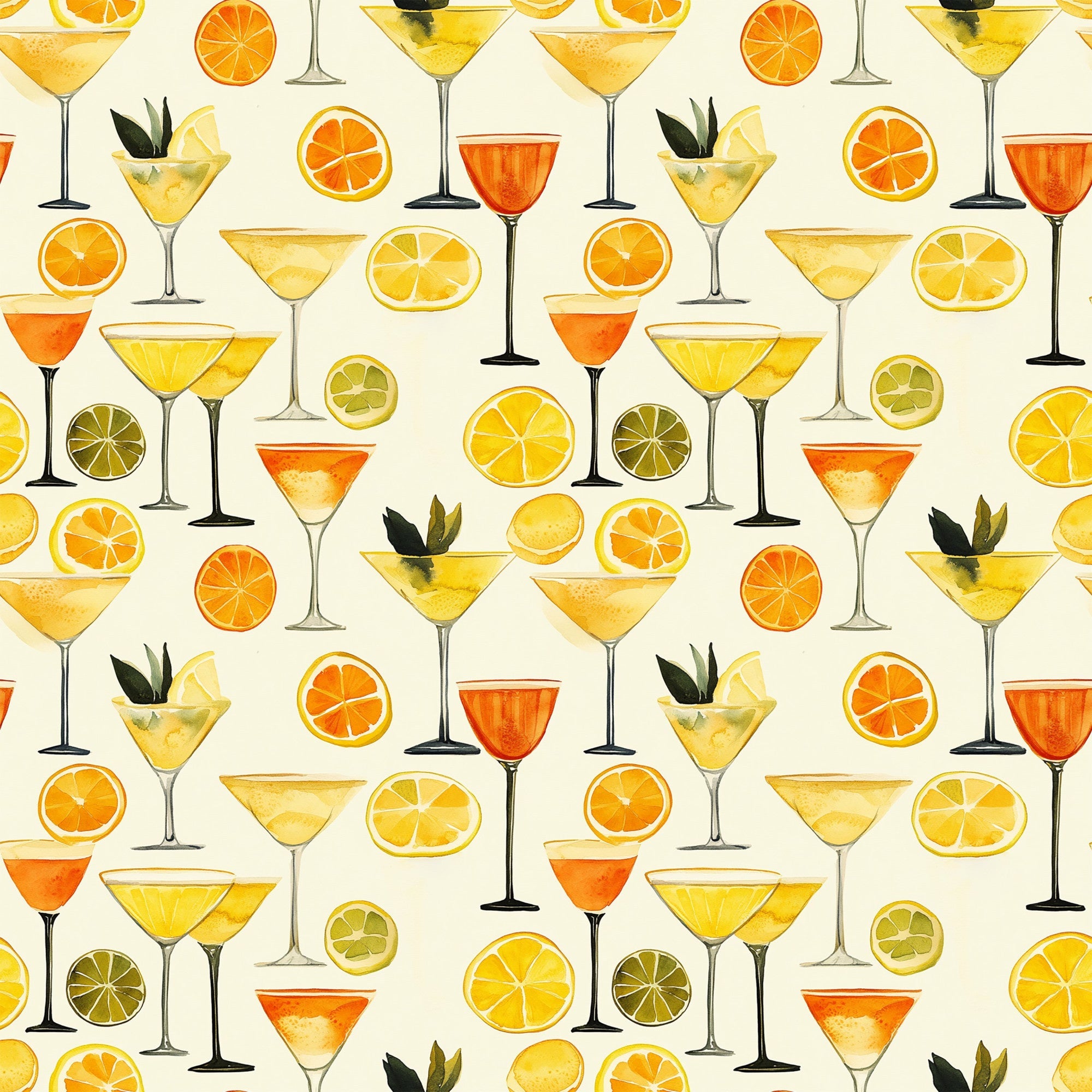 Lemon Drop Soiree Pattern 7 Minky Fabric