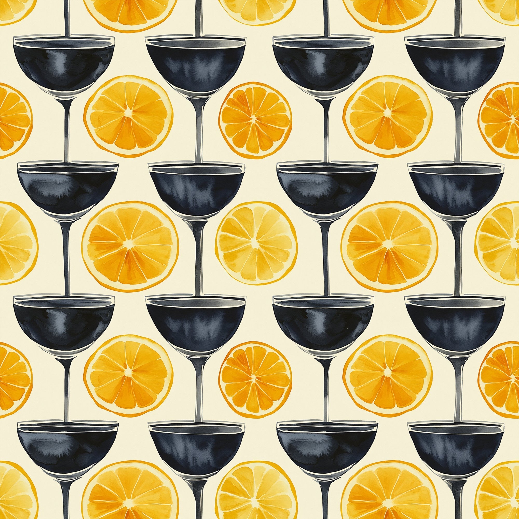 Lemon Drop Soiree Pattern 9 Minky Fabric