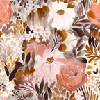 Peach Petal Wash Pattern 12 Minky Fabric