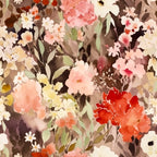 Peach Petal Wash Pattern 17 Minky Fabric