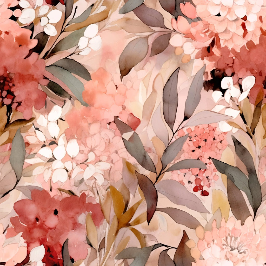 Peach Petal Wash Pattern 20 Minky Fabric