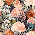 Peach Petal Wash Pattern 6 Minky Fabric