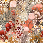 Peach Petal Wash Pattern 9 Minky Fabric