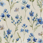 Texas Bluebonnet Flower Pattern 14 Minky Fabric