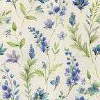 Texas Bluebonnet Flower Pattern 16 Minky Fabric