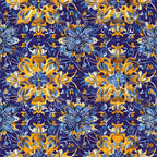 Marigold Mosaic Pattern 1 Minky Fabric