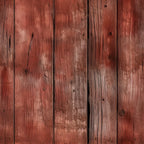 Close-up of weathered, rustic wooden planks with a reddish-brown hue and visible grain patterns.