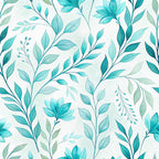 Teal Reverie Pattern 16 Minky Fabric