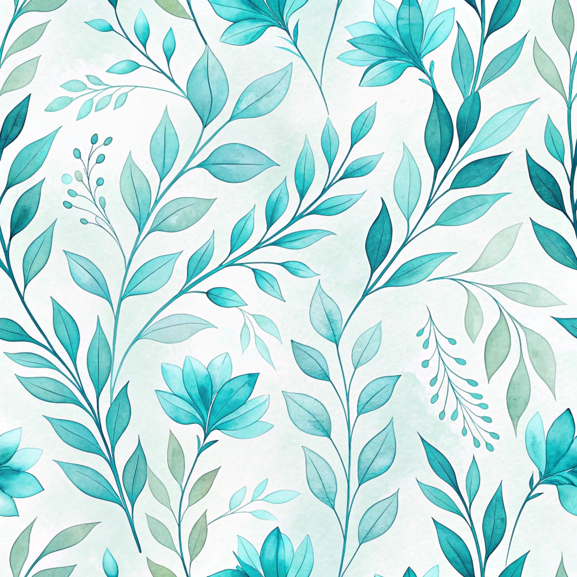 Teal Reverie Pattern 16 Minky Fabric