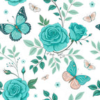 Twilight Rose Rookery Pattern 10 Minky Fabric