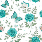 Twilight Rose Rookery Pattern 12 Minky Fabric