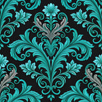 Twilight Rose Rookery Pattern 14 Minky Fabric