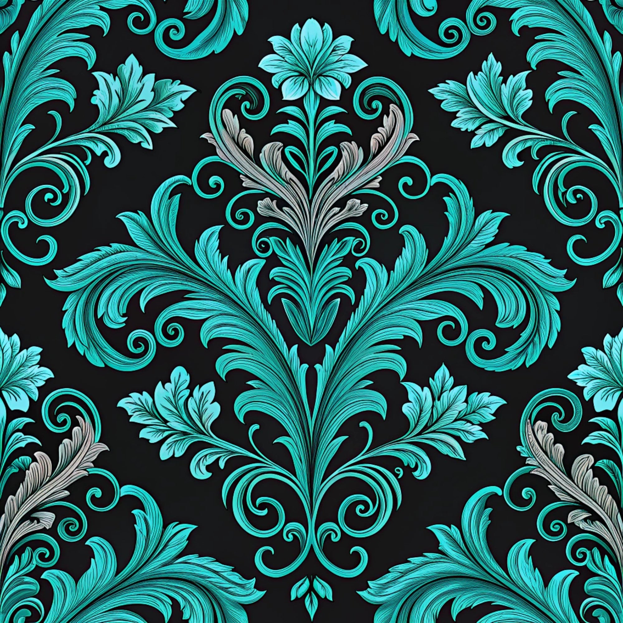 Twilight Rose Rookery Pattern 14 Minky Fabric