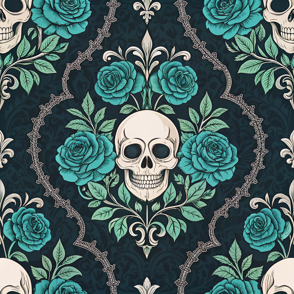 Twilight Rose Rookery Pattern 18 Minky Fabric
