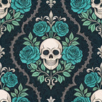 Twilight Rose Rookery Pattern 18 Minky Fabric