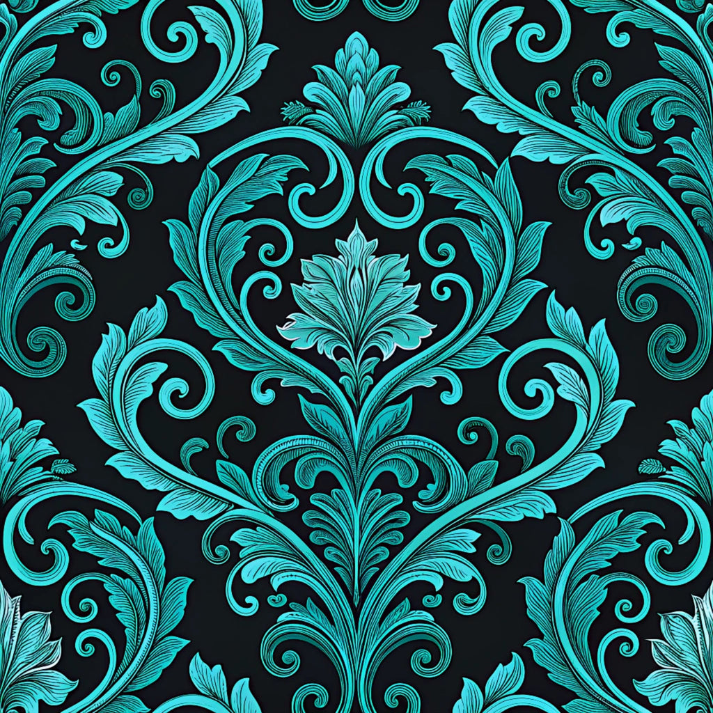 Twilight Rose Rookery Pattern 2 Minky Fabric
