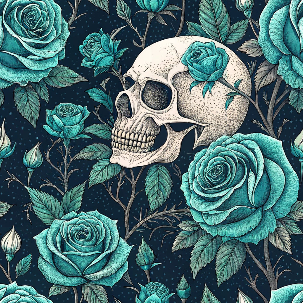 Twilight Rose Rookery Pattern 21 Minky Fabric