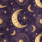 Moonlit Raven Pattern 18 Minky Fabric