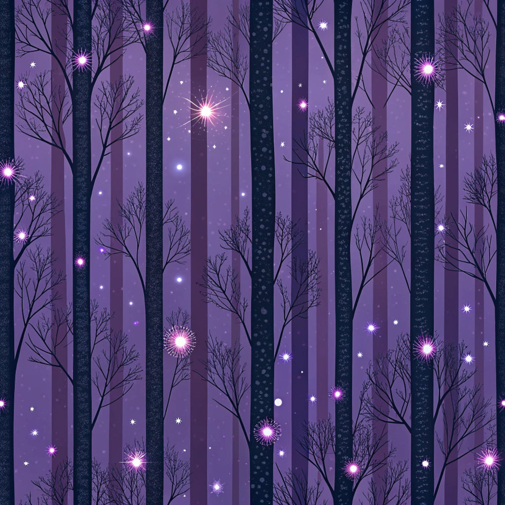 Moonlit Raven Pattern 5 Minky Fabric