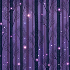 Moonlit Raven Pattern 5 Minky Fabric