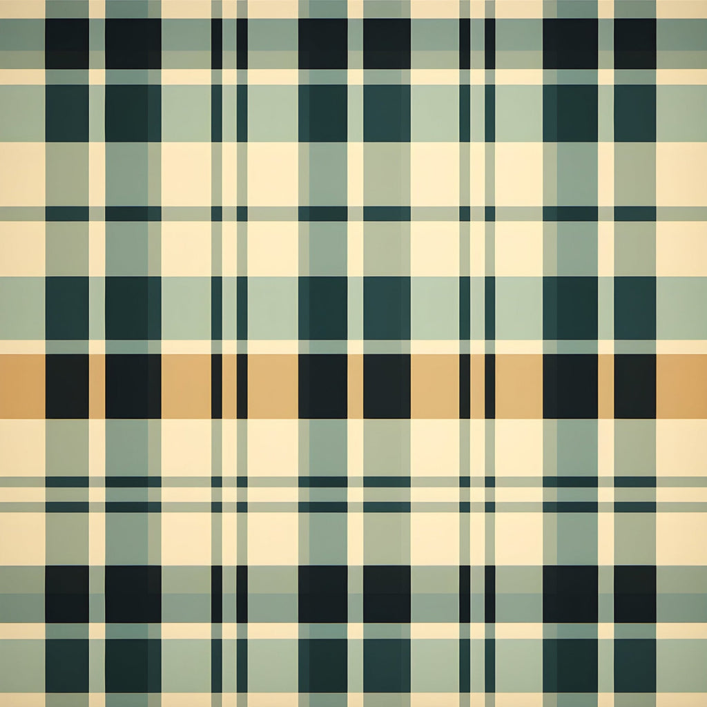 Sunset Tartan Pattern 5 Minky Fabric